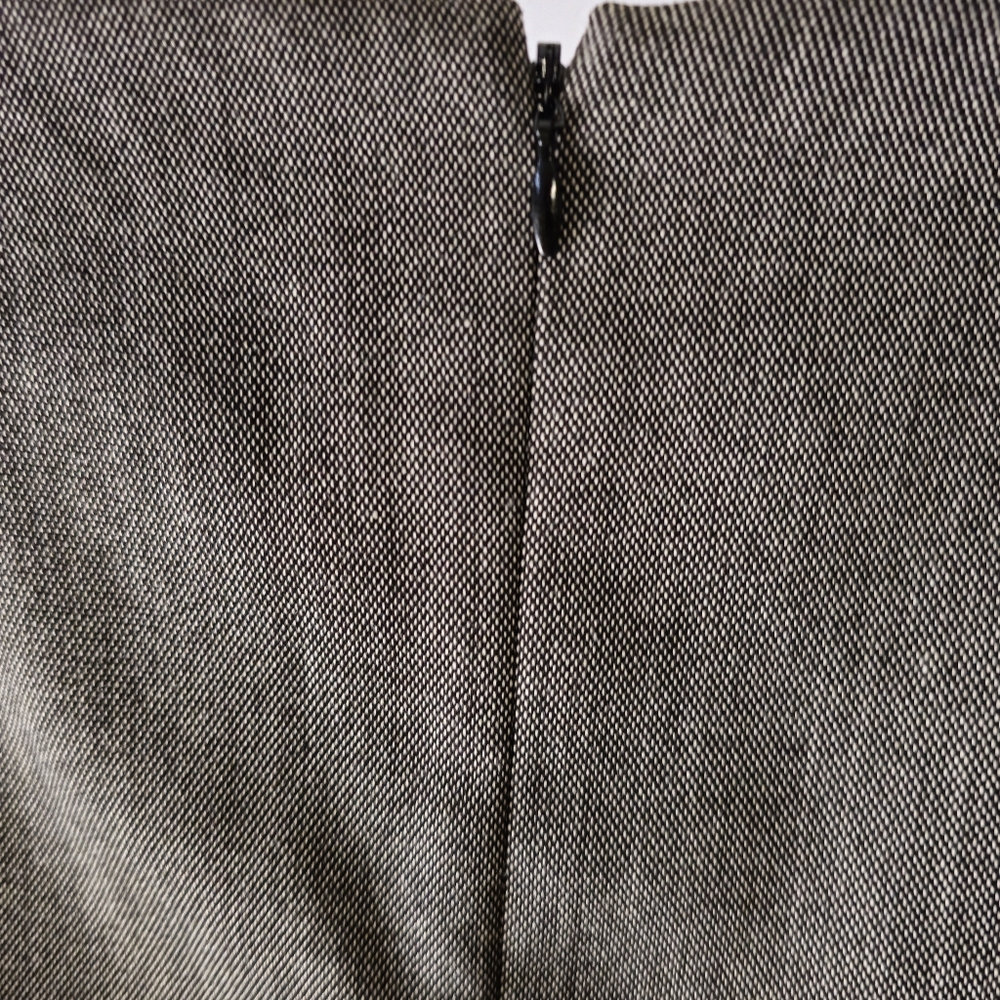 White House Black Market Elegant Gray Sleeveless Dress Size 6 - Picture 7 of 12